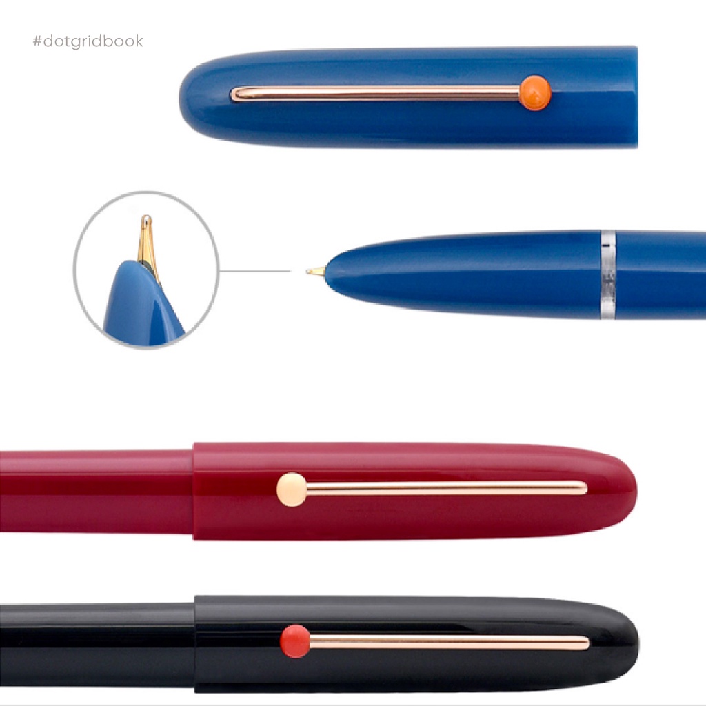 Bút máy Kaco Retro 6 màu tùy chọn