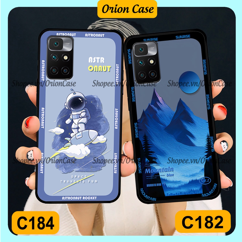 Ốp Xiaomi Redmi 10 in hình astronaut pro nasa, moutain cá tính.ốp lưng chống sốc.