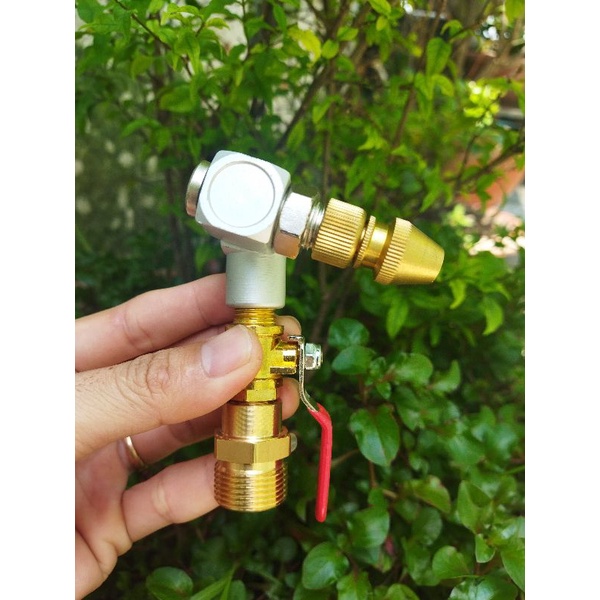 Bộ béc xịt rửa xe , vệ sinh máy lạnh xoay 360 cao cấp .