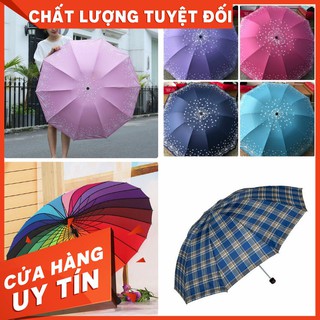 Dù đi mưa, nắng xếp gọn nhiều màu
