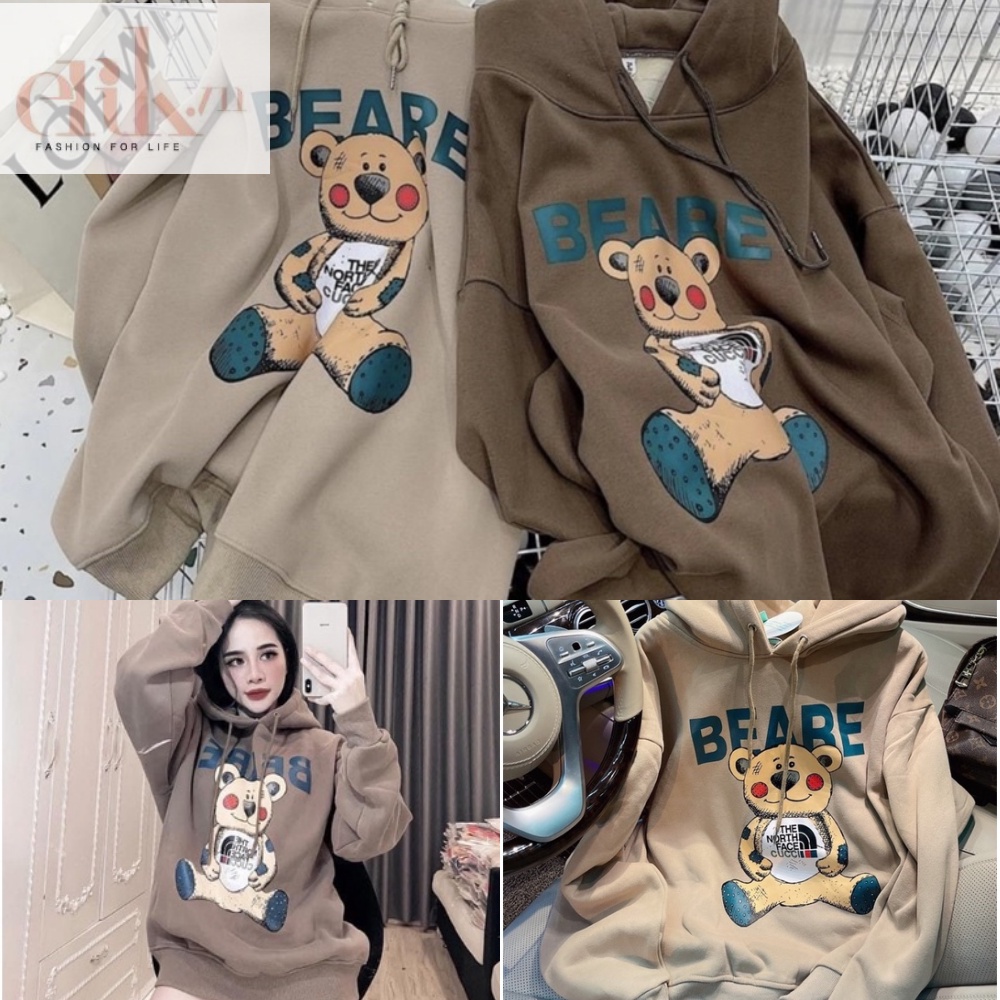 Áo Khoác Nỉ Cánh Dơi Tay Phồng Dáng Rộng Unisex Chất Nỉ Loại Tốt Thoáng Mát Đủ Màu Siêu Xinh EC019