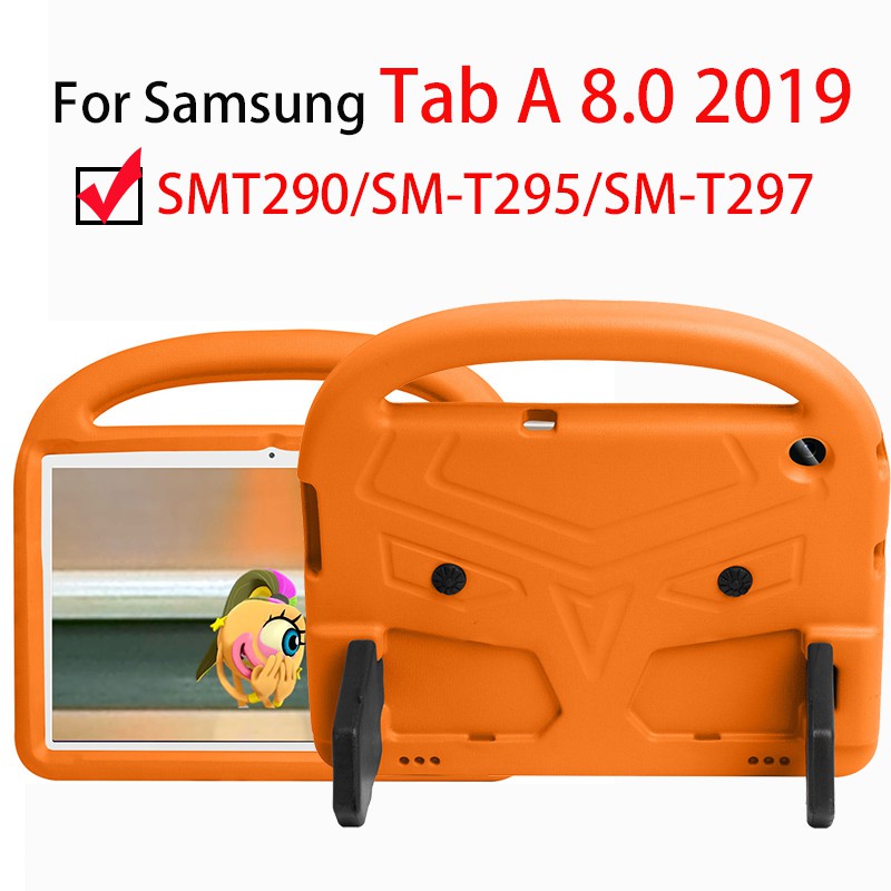 Vỏ bảo vệ máy tính bảng bằng eva có tay cầm cho Samsung Galaxy Tab A 8.0 2019 T290 T295