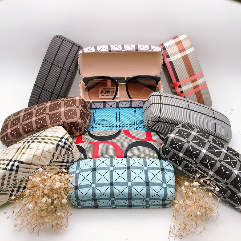 [ ẢNH THẬT CÓ VIDEO ] Hộp Da Đựng Kính Mát Siêu Tiện Lợi Siêu Bền - Hàng Chất Lượng Cao