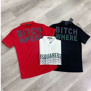 Áo Thun Polo Phản Quang Dsquared2 PL13PQ