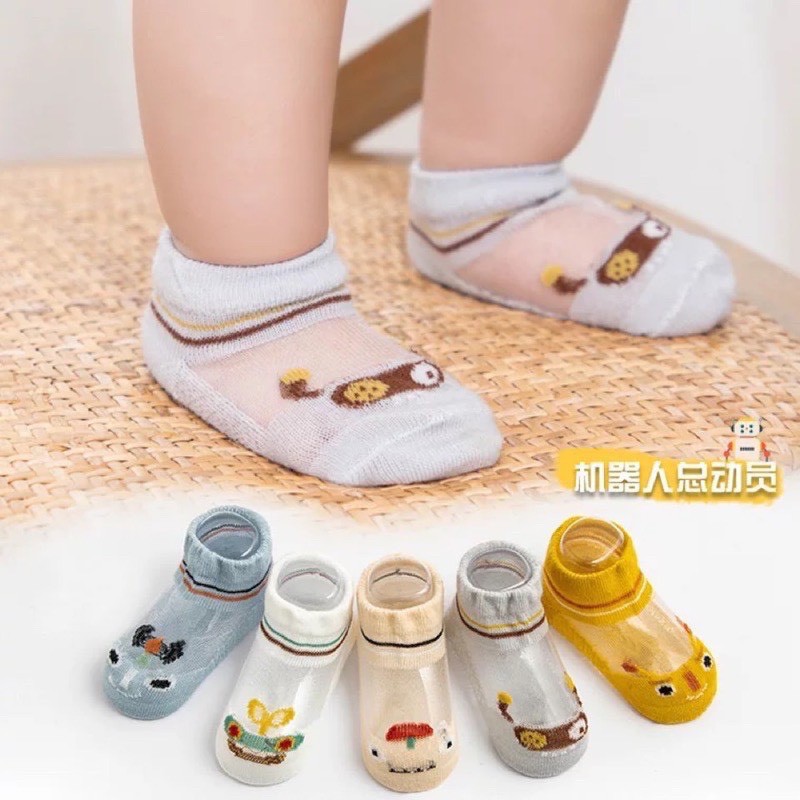 Set 5 vớ lưới xuất hàn cho bé 0-6M