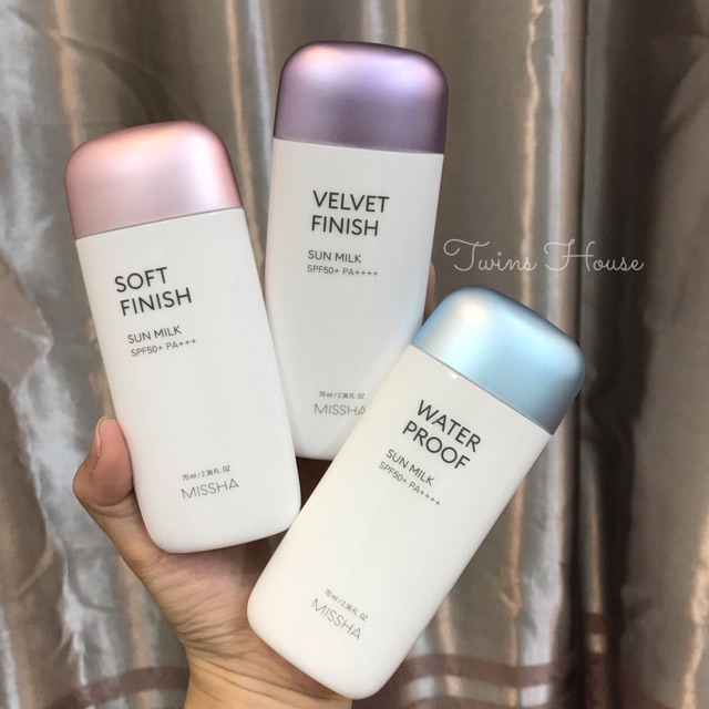 Kem Chống Nắng Missha All-Around Safe Block Velvet Finish Sun Milk SPF50+/PA++++