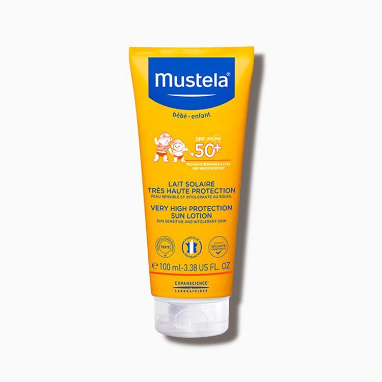 Kem Chống Nắng Cho Trẻ Sơ Sinh & Em Bé Very High Protection Sun Lotion Mustela 100ml