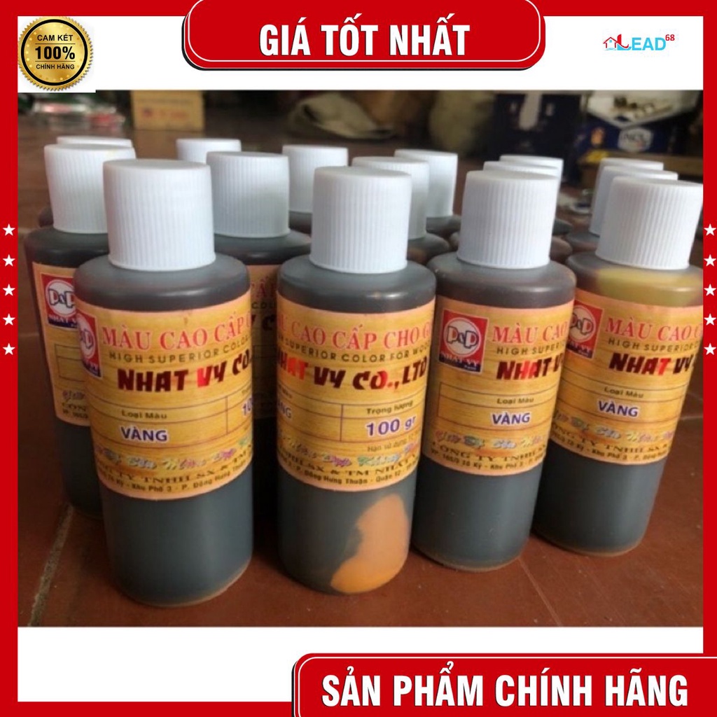 Tinh màu pha sơn pu dùng cho đồ gỗ ( đủ màu)