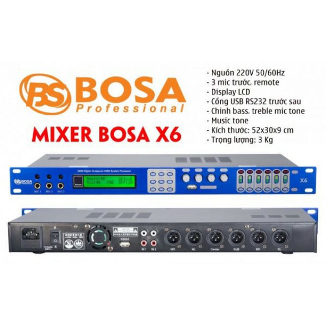 Vang bosa X6