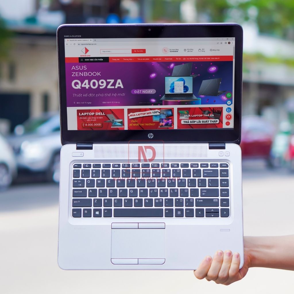 Laptop Cũ Mỏng Nhẹ Mới 99% HP EliteBook 840 G3 I5-6300U | Ram 8Gb | SSD 256GB | Màn 14 inch HD - Bảo Hành 6 tháng