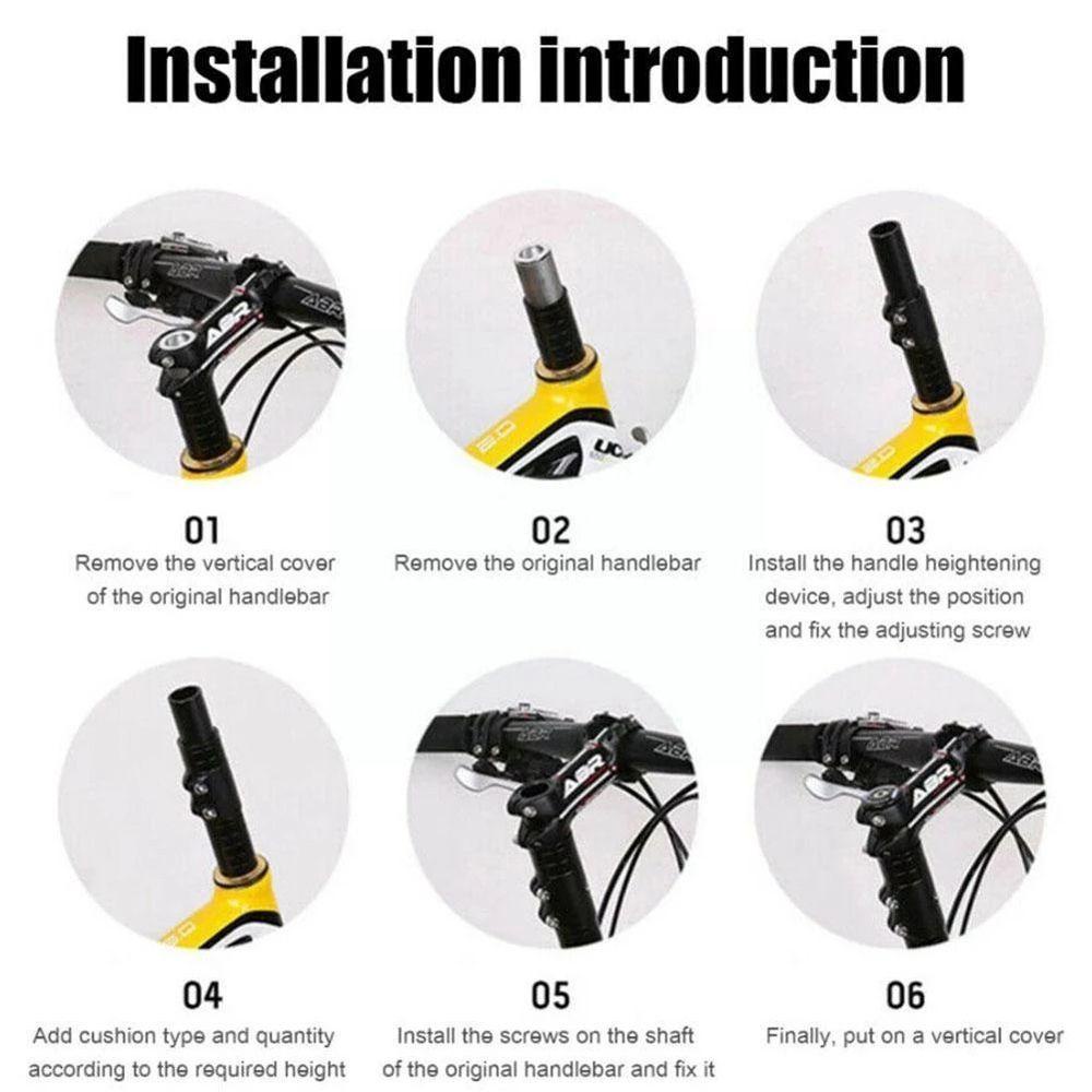 VANES1 Trục Nối Dài Phuộc Xe Đạp Bằng Hợp Kim Nhôm Siêu Bền Tiện Dụng