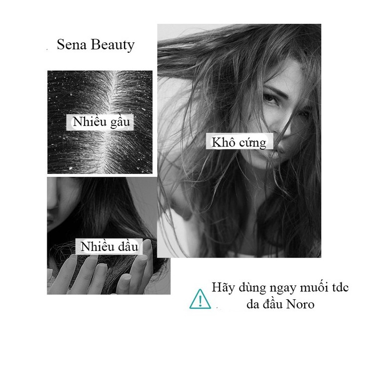 Tẩy tế bào chết da đầu NORO kiểm soát dầu nhờn da chết 250g Sena Beauty