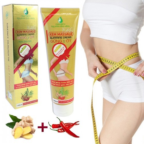 Kem Massage Tan Mỡ Gừng Ớt Ngân Bình( Mẫu Mới 2020 - 150gr)