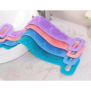 [BÁN CHẠY] Đai tắm kì cọ lưng silicon , kì lưng , cọ lưng