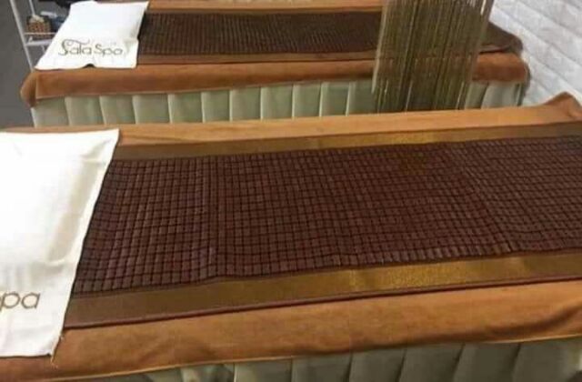 CHIẾU TRÚC HÀNG LOẠI 1 TRẢI GIƯỜNG MASSAGE, GIƯỜNG GỘI SPA