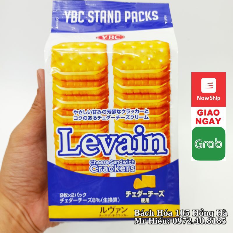 [T11/2021] Bánh YBC vị pho mai 18 cái