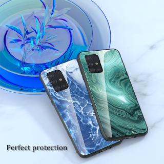 Ốp Điện Thoại Điện Thoại Điện Thoại Kính Cường Lực Hình Phong Cảnh Cho Samsung Galaxy S20 / A51 / A91