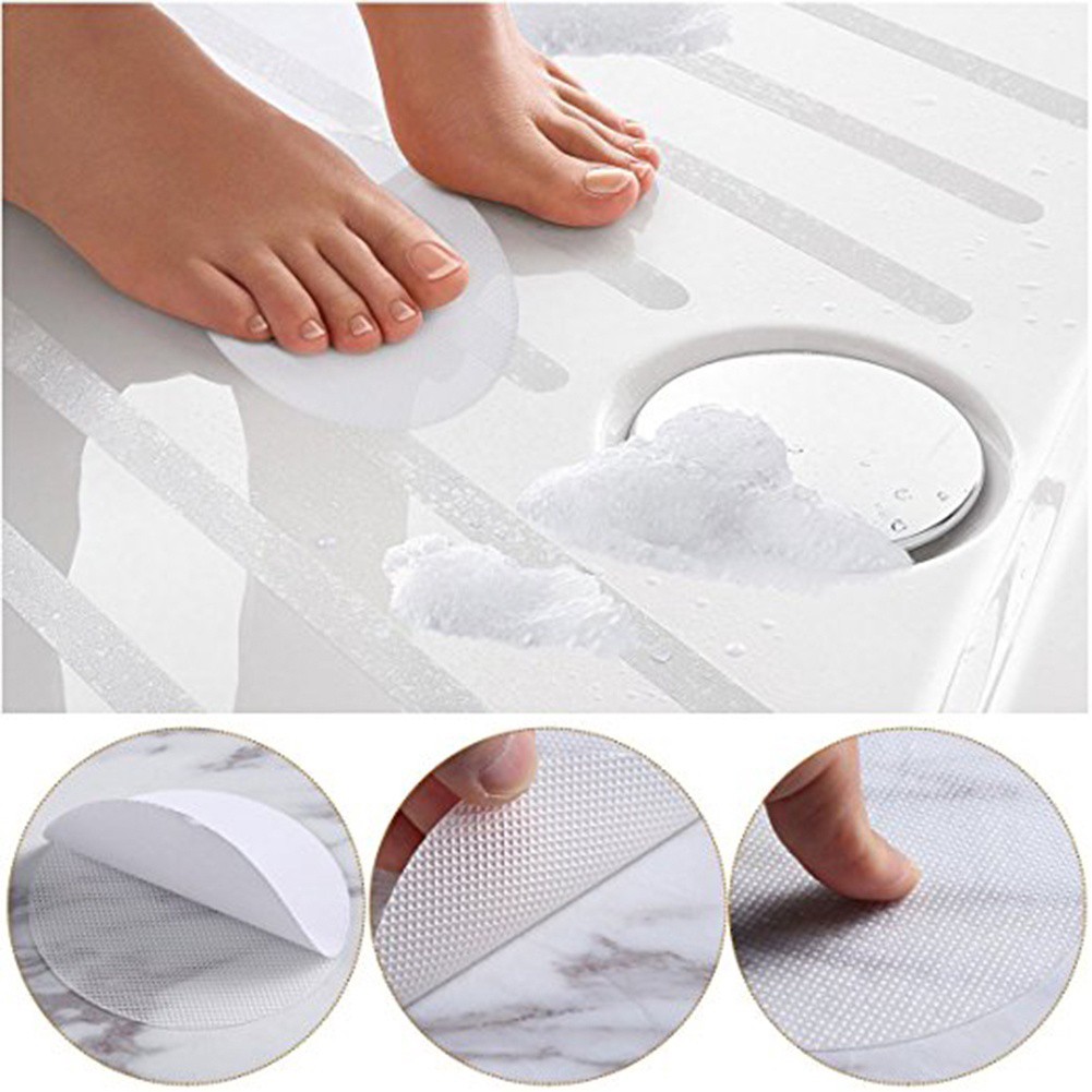 Bộ 10 Miếng Dán Chống Trượt Cho Bồn Tắm Q11