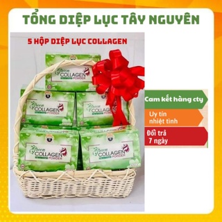 Diệp lục collagen chính hãng Detox giảm cân