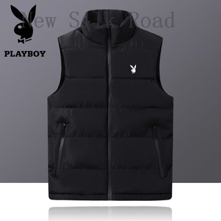 PLAYBOY Áo Khoác Phao Ghi Lê Thời Trang Sành Điệu Cho Nam