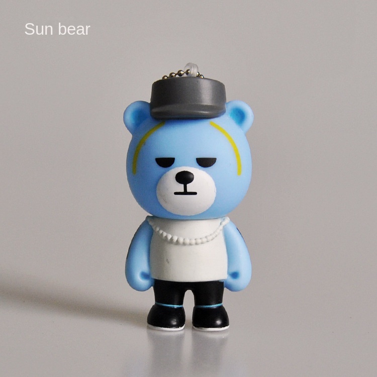 Móc Khóa Hình Gấu Bông YGBEAR GD Kwon Dragon