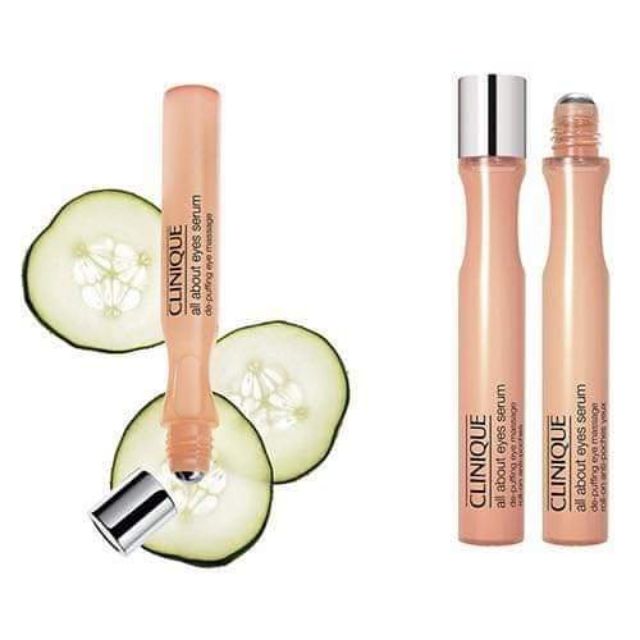 [ Fullsize Fullbox ] Tinh chất trị quầng thâm và bọng mắt Clinique All About Eyes Serum De-Puffing Eye Massage