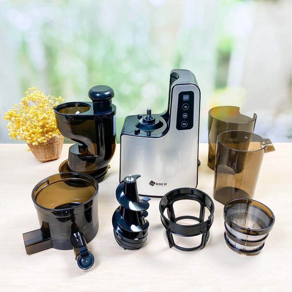 Máy ép chậm chính hãng Arber, máy ép trái cây kiệt nước cao cấp
