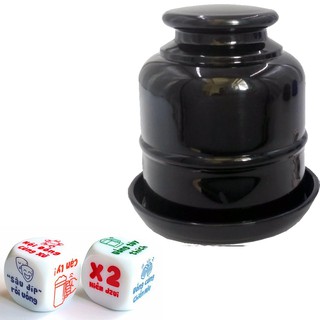 Combo 5 Xí Ngầu Uống Bia Và 5 Hộp Lắc