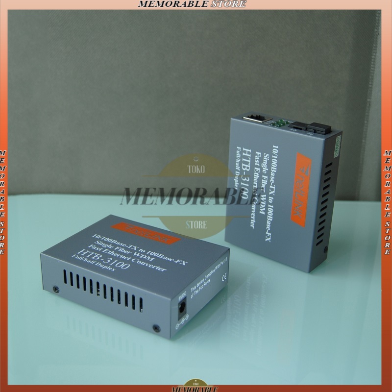 Bộ Chuyển Đổi Quang Học Htb-3100 A + B 1 10 / 100mbps Rj45 25km