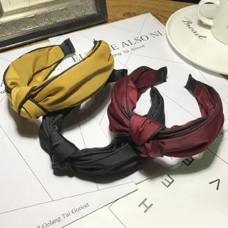 Băng đô nơ cài tóc bản to phong cách vintage