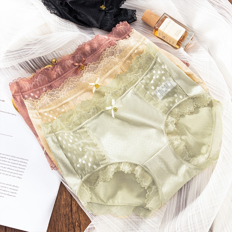 Bộ 4 Quần Lót Ren Quyến Rũ Dành Cho Nữ MM2425