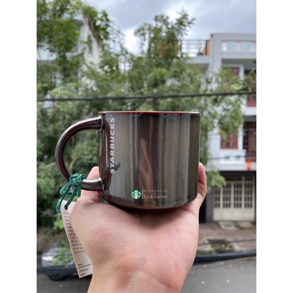 Ly Sứ Starbucks 50th Anniversary Mug 12Oz