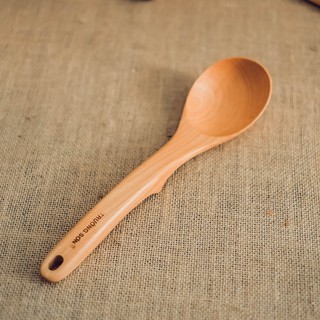 Vá cơm gỗ beech - vá gỗ beech nhiều kiểu dáng - Wooden spoon