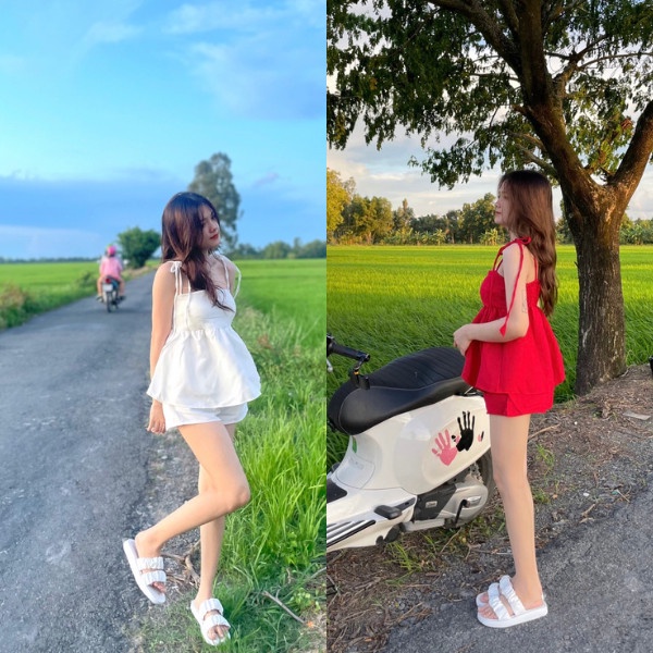 Set babydoll kèm quần cao cấp PLS12