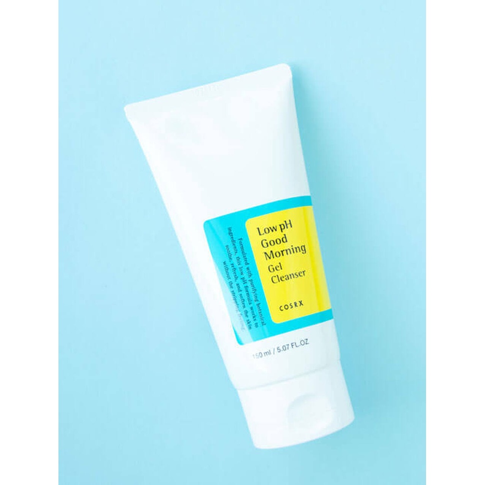 Sữa rửa mặt Cosrx Low PH Good Morning Gel Cleanser Dạng Gel Chiết Từ Dầu Cây Trà