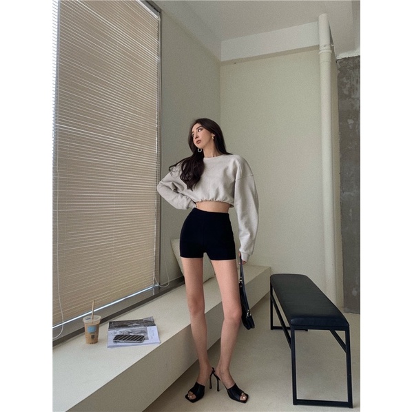 Quần Black Funoff Short - Biker short dáng ngắn nữ mùa hè năng động | BigBuy360 - bigbuy360.vn