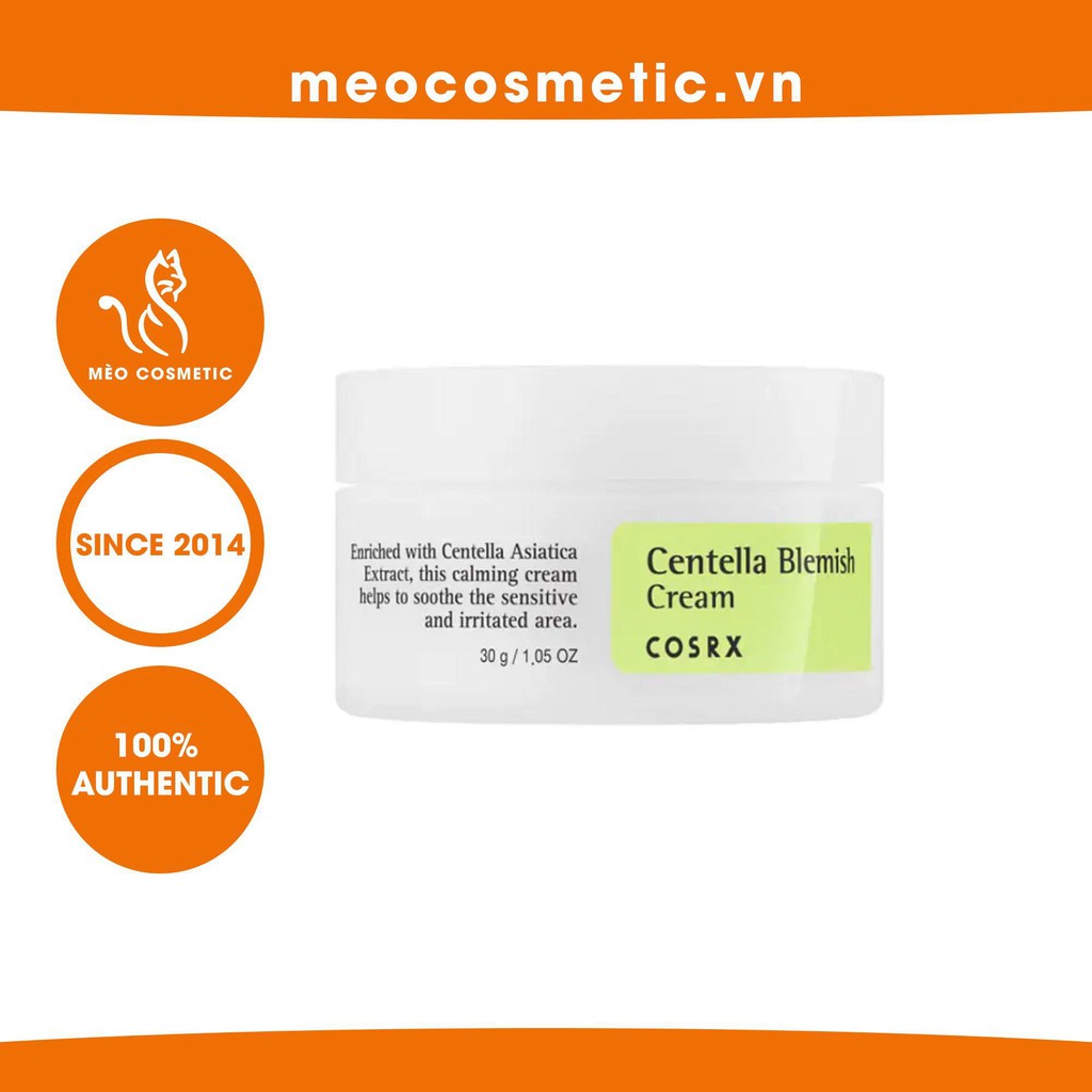Kem Dưỡng Cosrx Centella Blemish Cream 30g