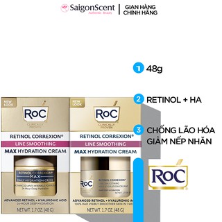 [Chọn loại] Kem Dưỡng Chống Lão Hóa RoC Retinol Correxion Max Daily Hydration Creme (48g)
