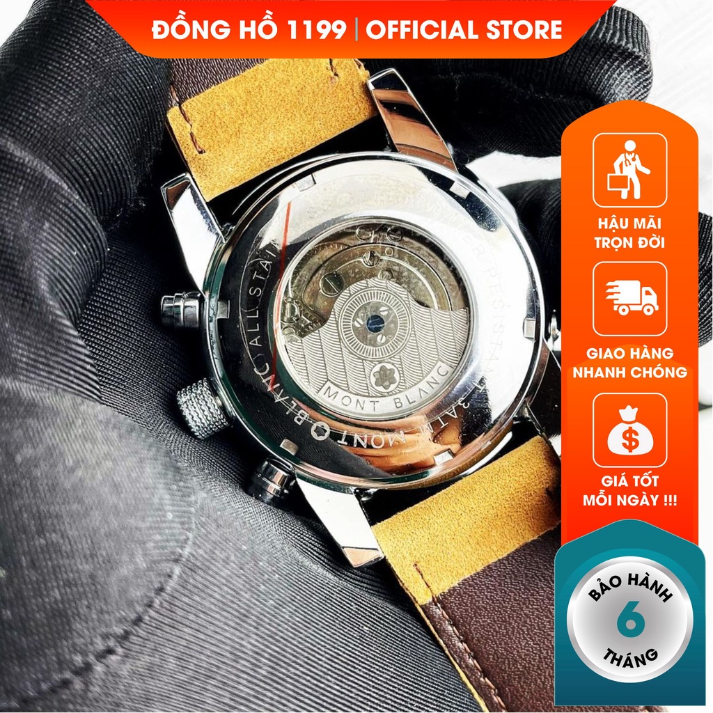 [QUÀ TẶNG] Dong ho nam - Đồng Hồ Nam Dây Da Handmade Chống Xước Chống Nước Chất Liệu Không Gỉ 11.75.JE - 1199 Watches | BigBuy360 - bigbuy360.vn