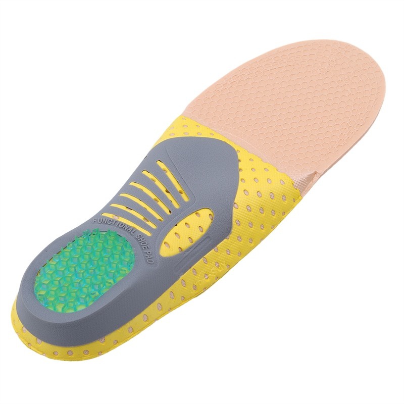 Health Care Comfort Unisex Flat Foot Correction Breathable Sports Insole