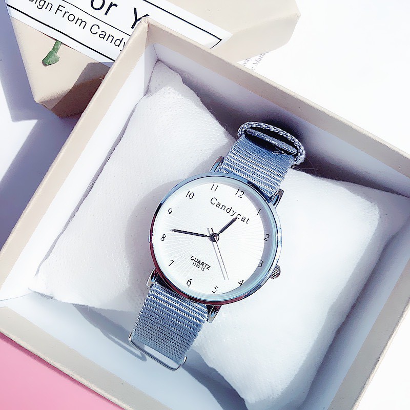 Đồng hồ thời trang nữ Candycat dây dù trẻ trung siêu đẹp D52 | BigBuy360 - bigbuy360.vn