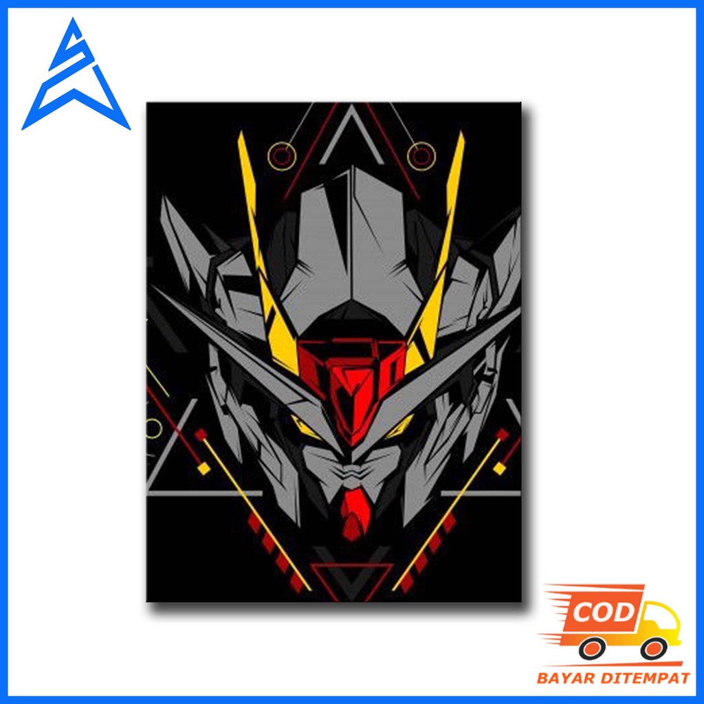 Gundam Tấm Áp Phích Treo Tường In Hình Nhân Vật Anime 15x20cm - V1 Độc Đáo