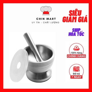 Set chày cối Tera 💖HÀNG ĐỨC💖Bộ chày và cối inox cao cấp chính hãng bền đẹp