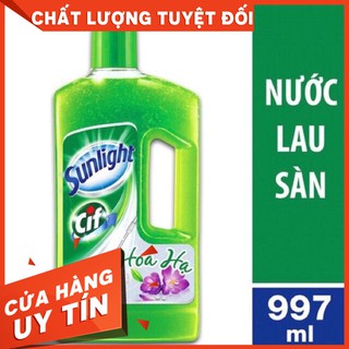 Nước lau sàn Sungliht chai 1L Hương Hoa Hạ