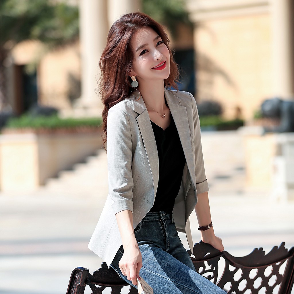 Áo Khoác Công Sở Phong Cách Hàn Quốc Dành Cho Nữ | BigBuy360 - bigbuy360.vn