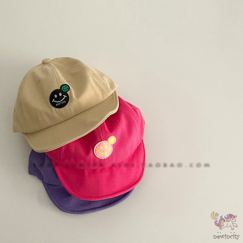 Mũ lưỡi trai họa tiết hoạt hình phong cách Hàn Quốc dành cho bé