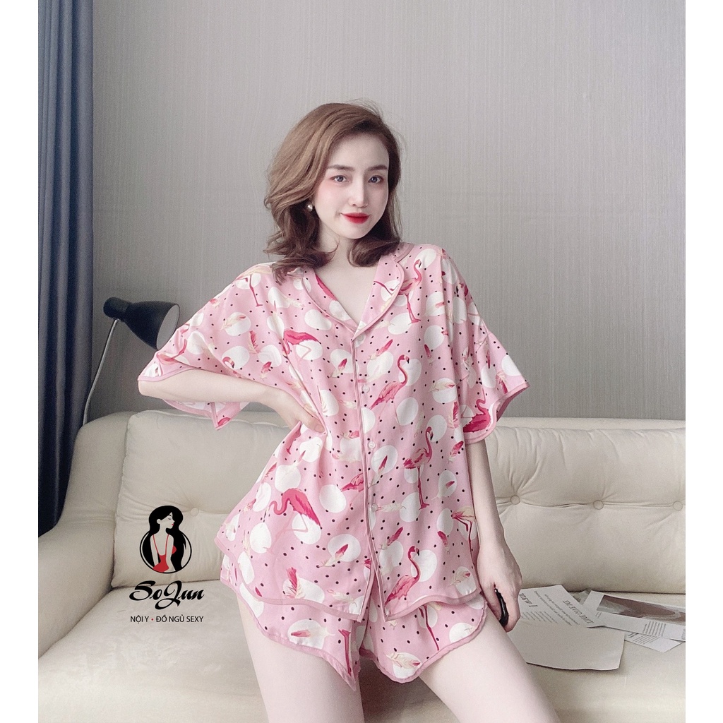 Pijama SOJUN Độ Mặc Nhà Pijama Đũi LỤA 50 dưới 70KG