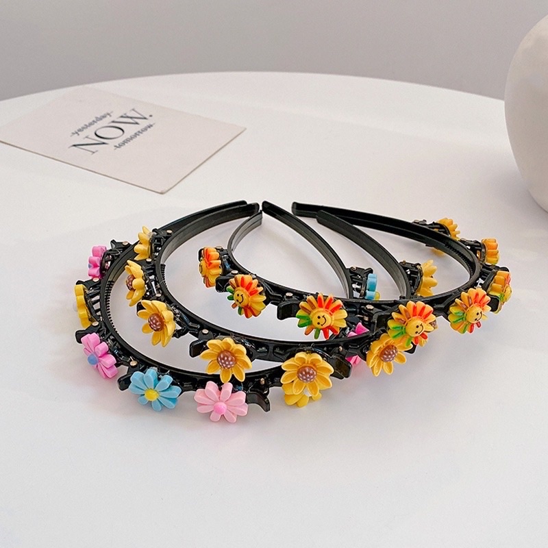 Bờm kẹp tóc tạo kiểu cho bé, bờm hình hoa quả