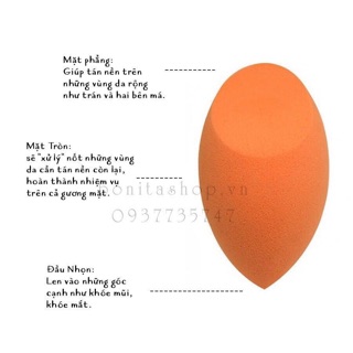 Mút trang điểm real technique