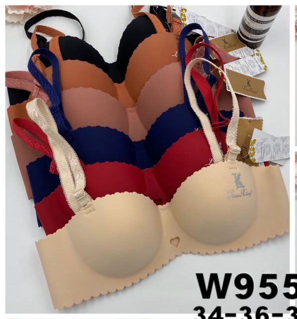 Áo lót su đúc quả ngang không gọng, áo lót nâng ngực